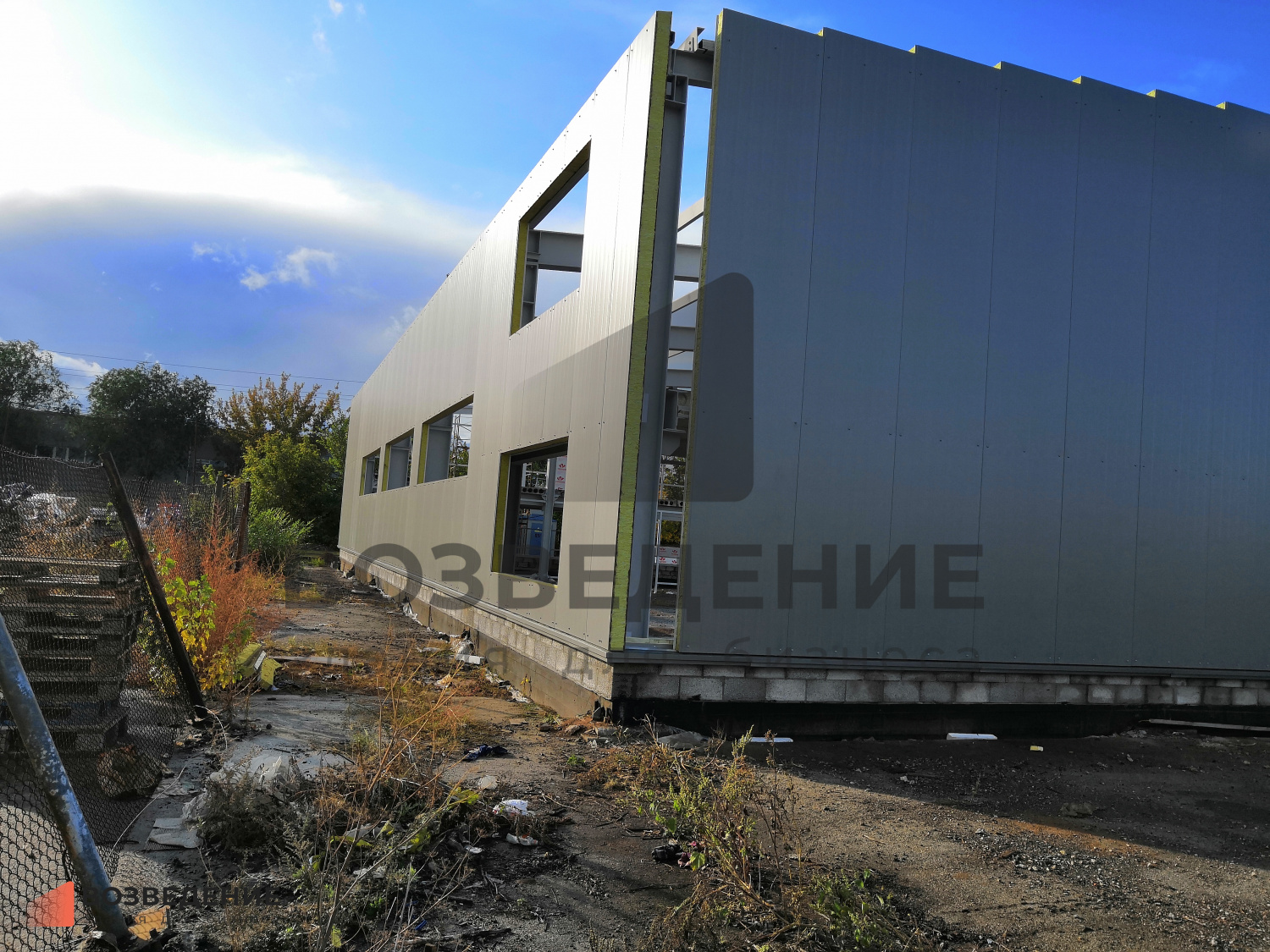 Производственный корпус с офисом 540 м² в Тольятти — тепловой контур и рабочая документация