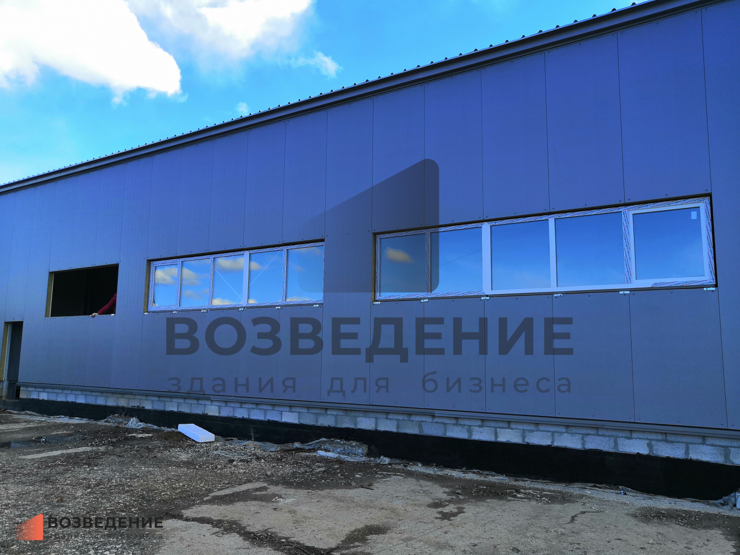 Производственный корпус с офисом 540 м² в Тольятти — тепловой контур и рабочая документация