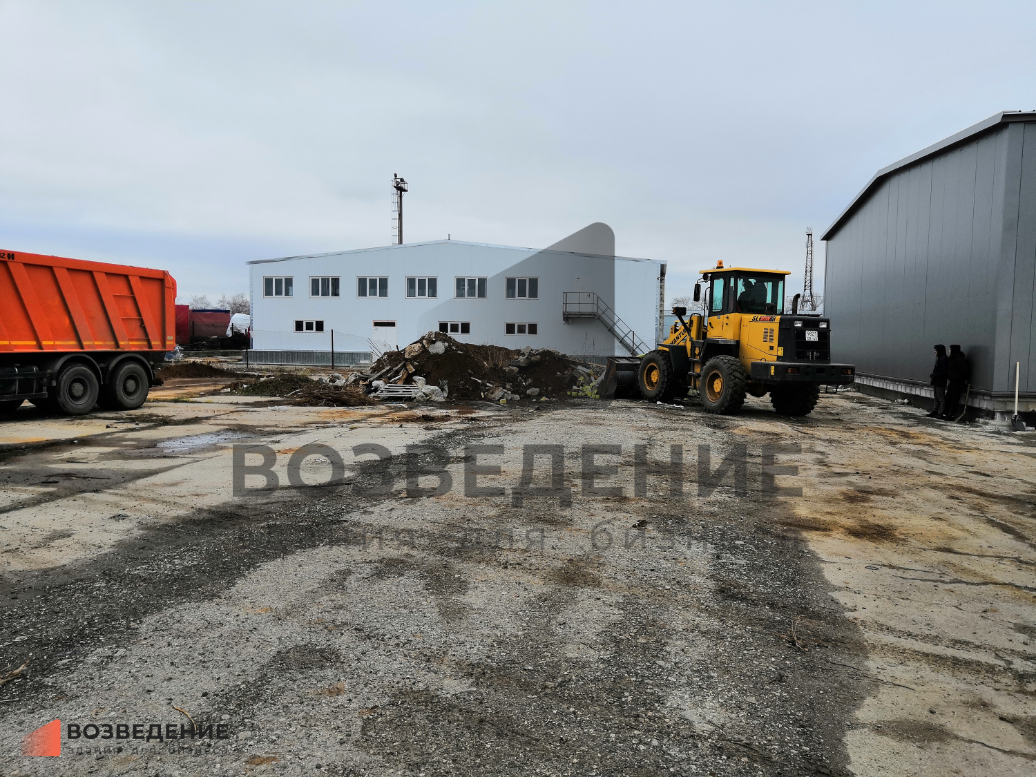 Производственный корпус с офисом 540 м² в Тольятти — тепловой контур и рабочая документация